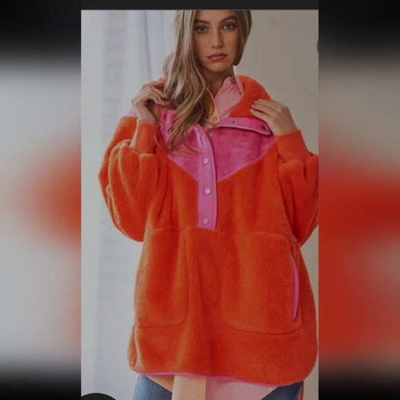 J. NNA Tops - J. NNA Curdory and Sherpa Pullover